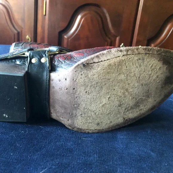 Freebird By Steven Santiago Red Croco - 8 - Picture 8 of 11